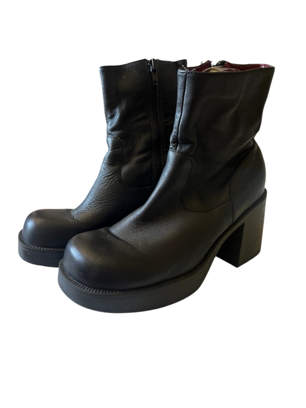 VINTAGE American Eagle Black Platform Boots
